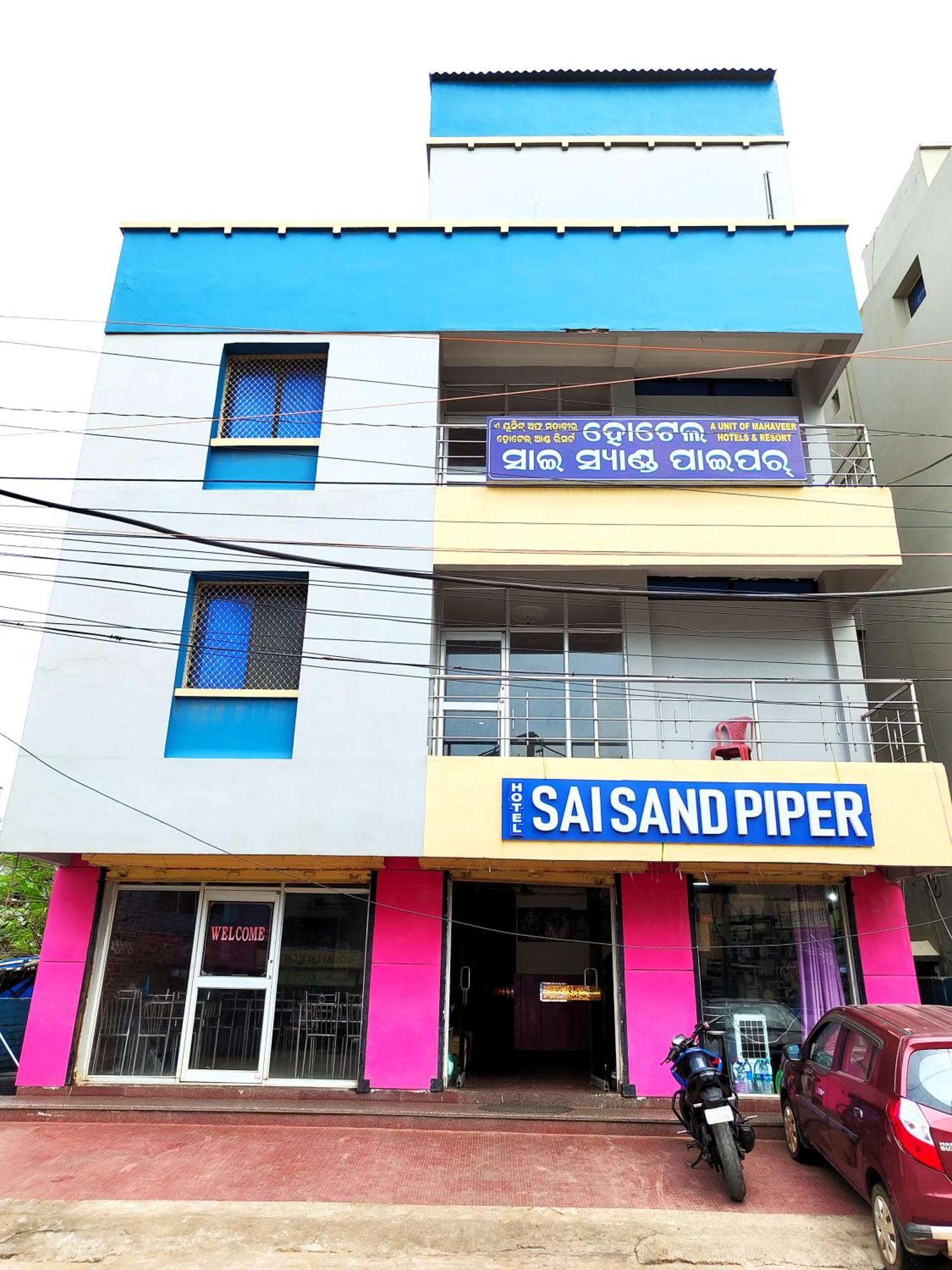 Goroomgo Sai Sandpiper: Beachfront Retreat Near Puri Temple Exterior photo